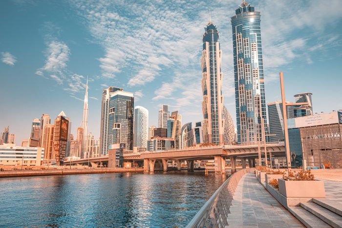 23,February,2021,,Dubai,,Uae:,Luxury,High,Skyscrapers,With,Offices,