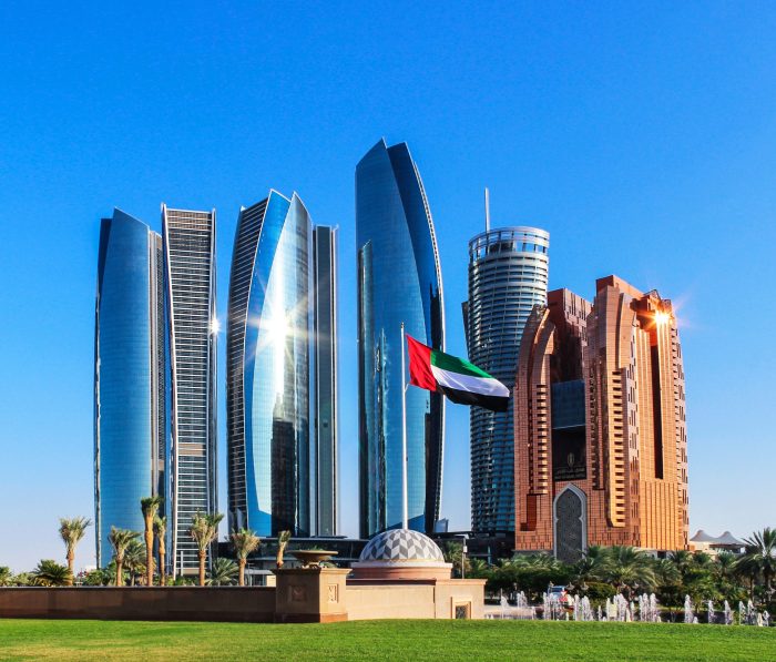 Abu,Dhabi,,United,Arab,Emirates,,December,20,,2019:,View