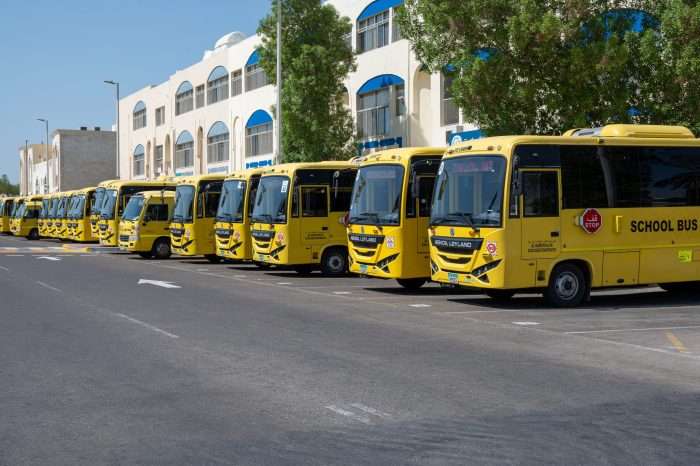 Uae,,Abu,Dhabi,,24,sep,2024,-,Several,Yellow,School,Buses,Are
