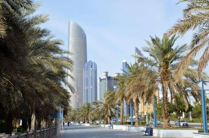 Abu,Dhabi,,United,Arab,Emirates,-,April,06,,2019.,Corniche
